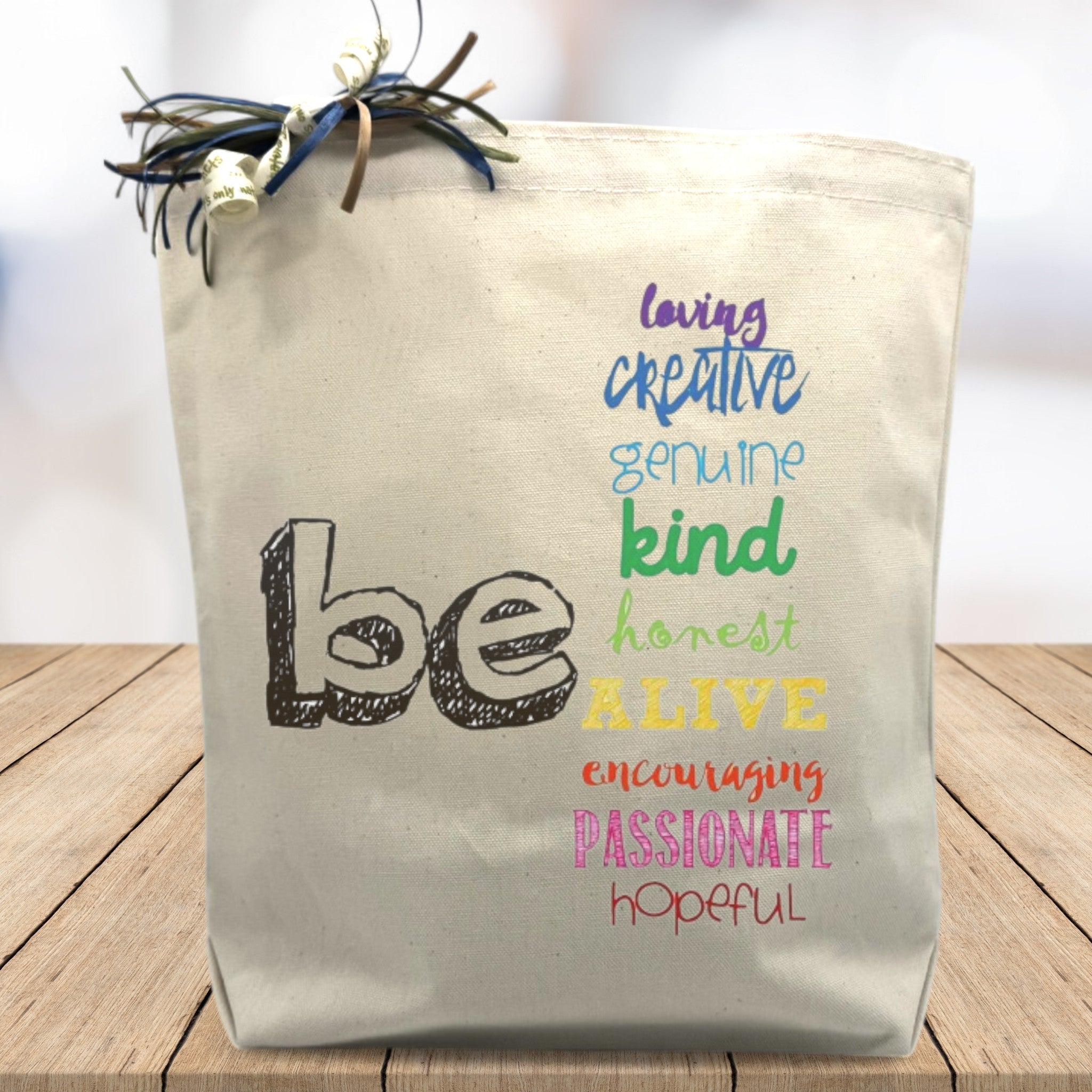 Create Your Own Be Creative Gift Tote | It's Only Natural Gifts