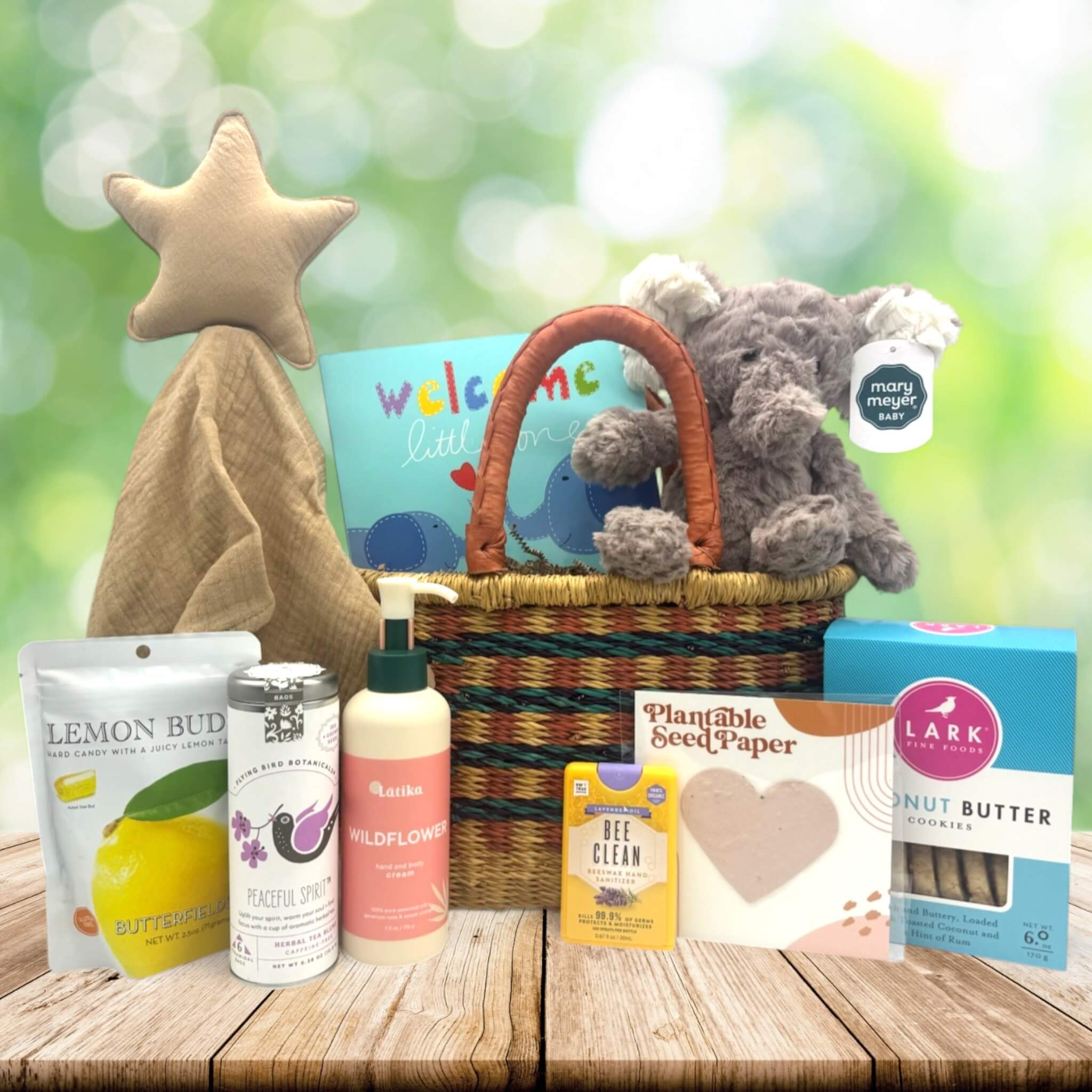 Ultimate Baby African Market Gift Basket | It's Only Natural Gifts