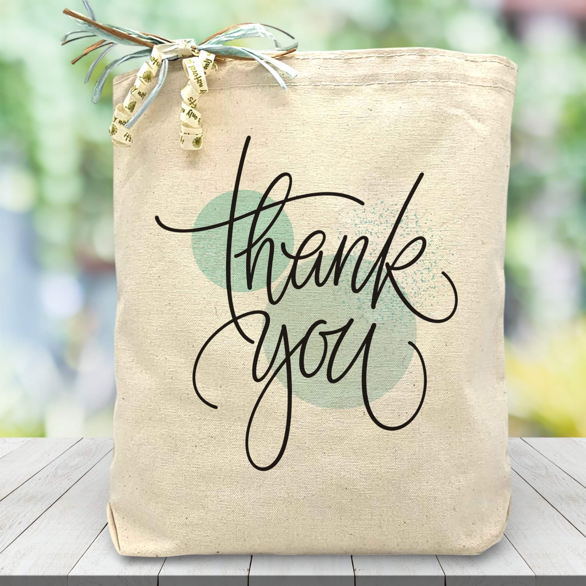 Create Your Own Classic Thank You Gift Tote | It's Only Natural Gifts