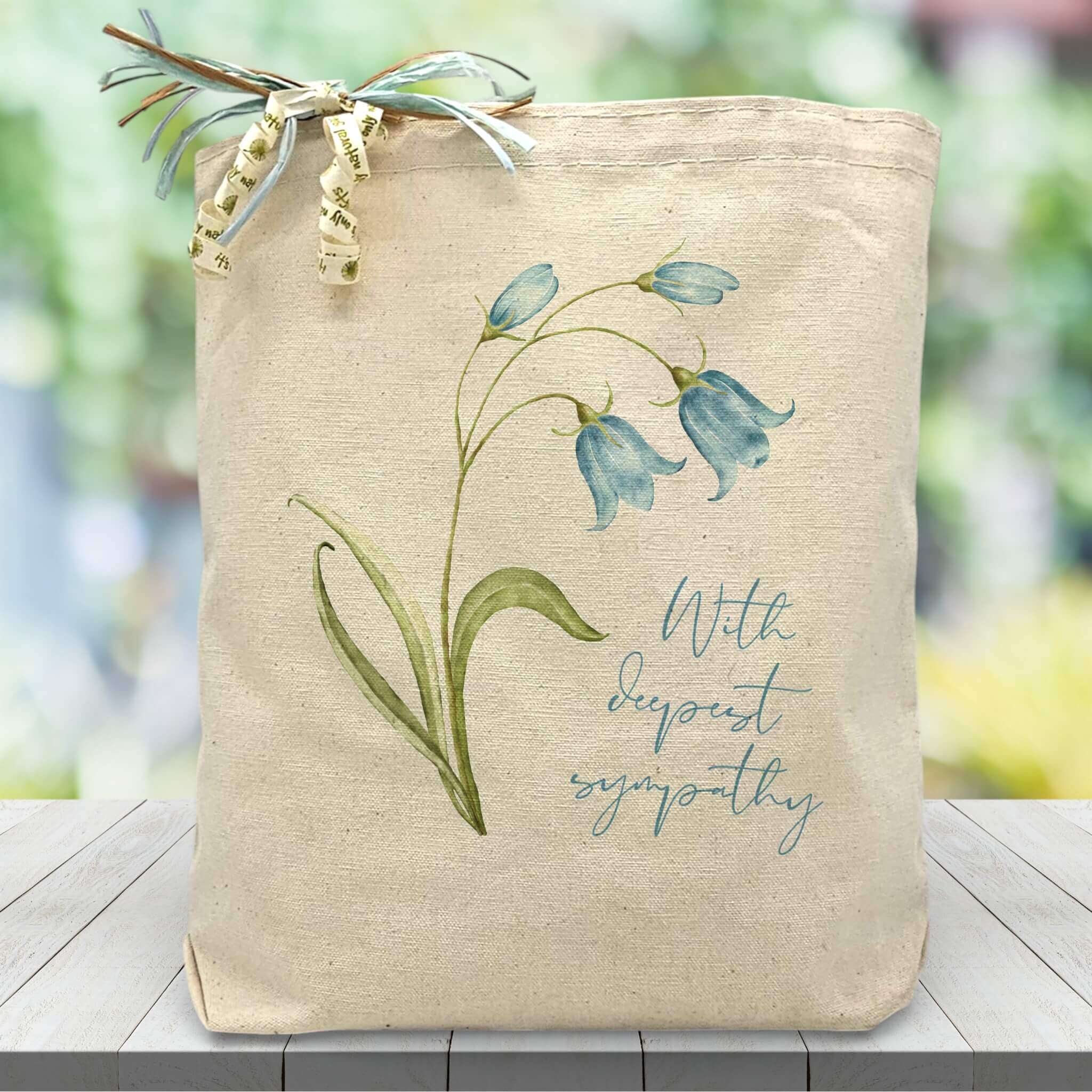 Create Your Own With Deepest Sympathy Gift Tote | It's Only Natural Gifts