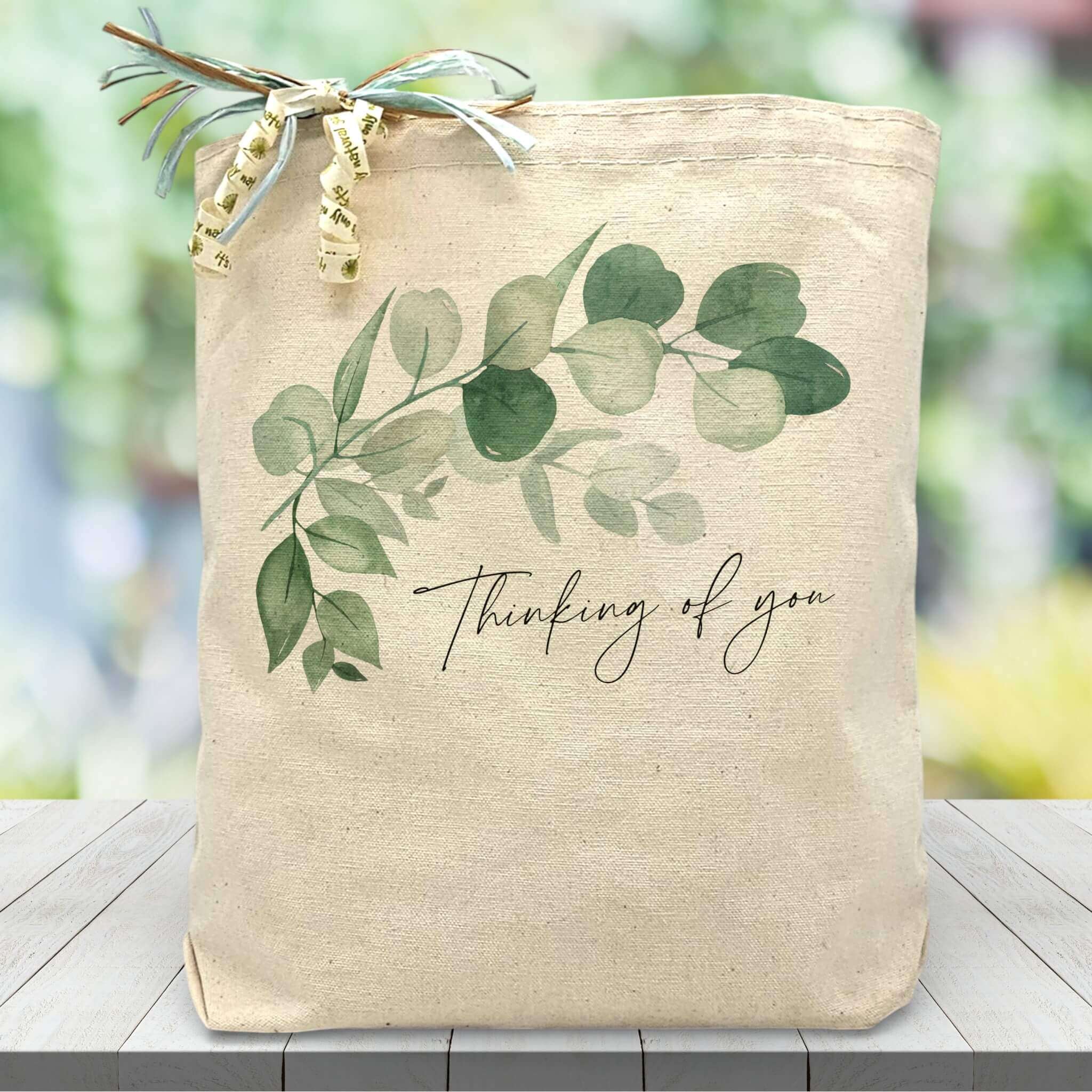 Create Your Own Thinking of You Sympathy Gift Tote | It's Only Natural ...