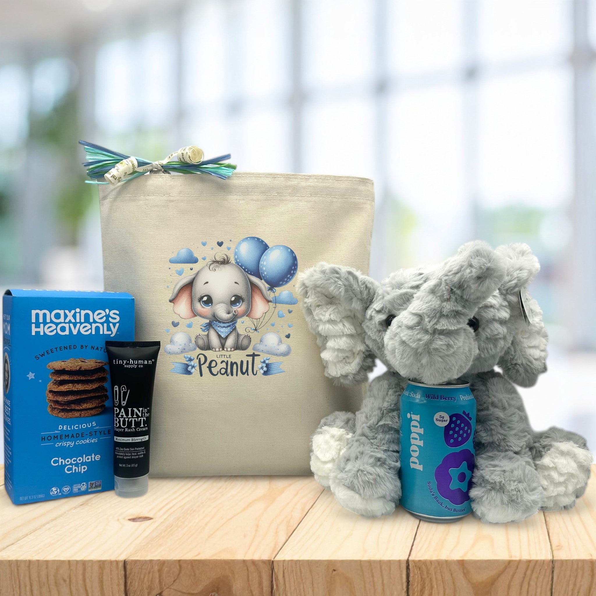 Little Peanut New Baby Gift Basket | It's Only Natural Gifts