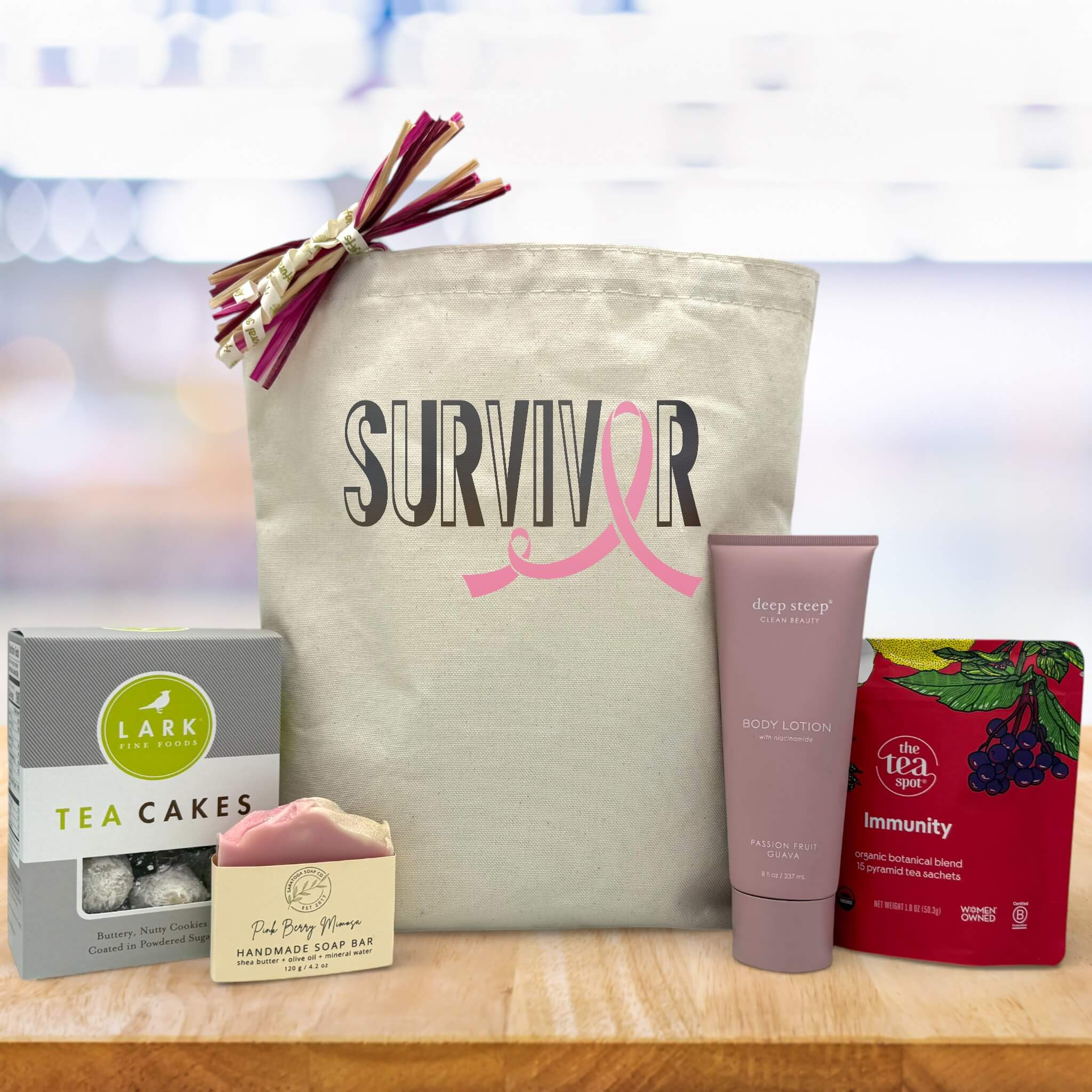 Cancer Survivor Milestone Gift Basket | It's Only Natural Gifts