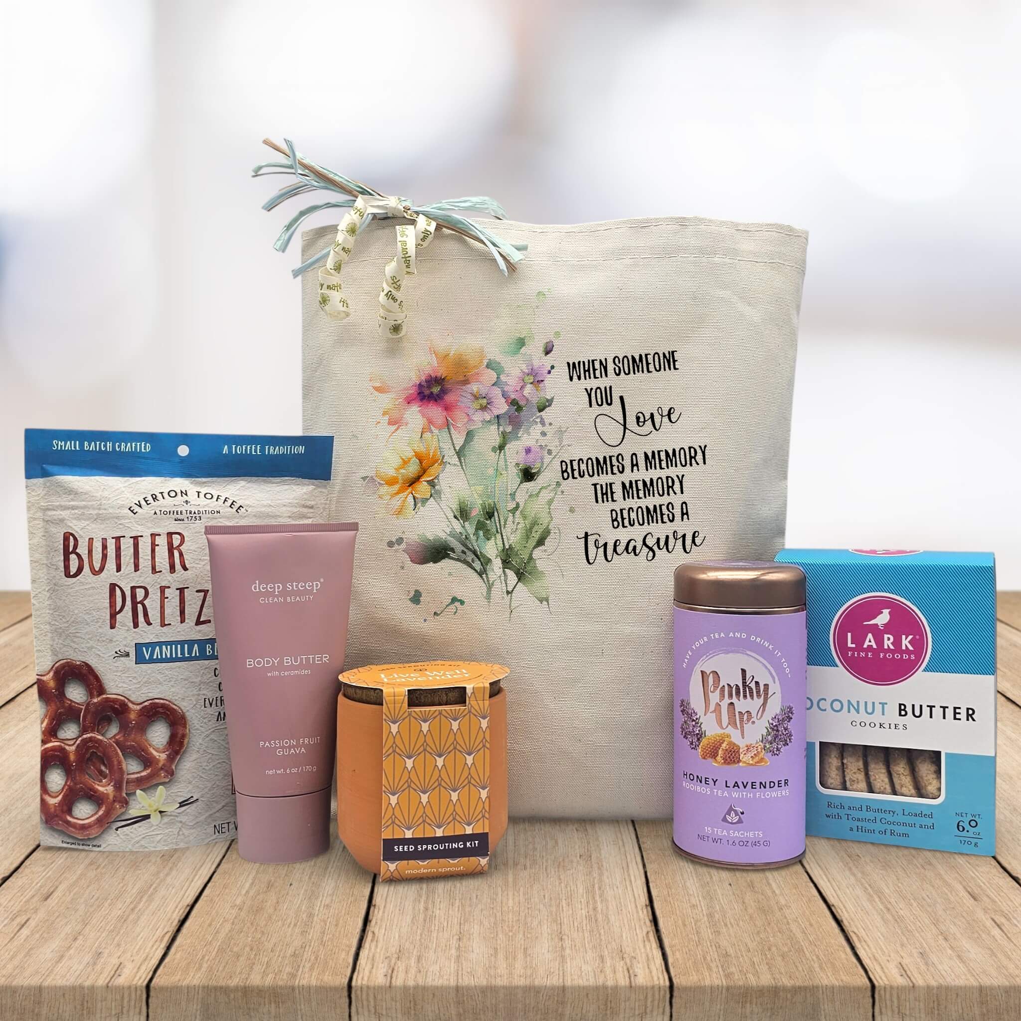 When Someone You Love Sympathy Gift Basket | It's Only Natural Gifts