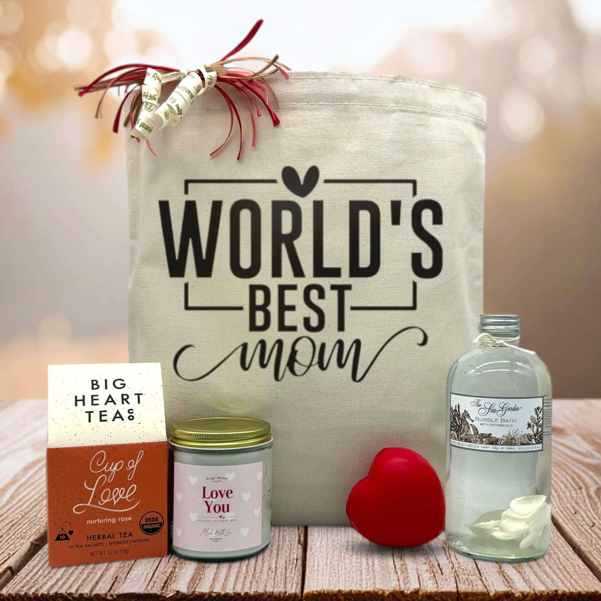 World's Best Mom Gift Basket | It's Only Natural Gifts