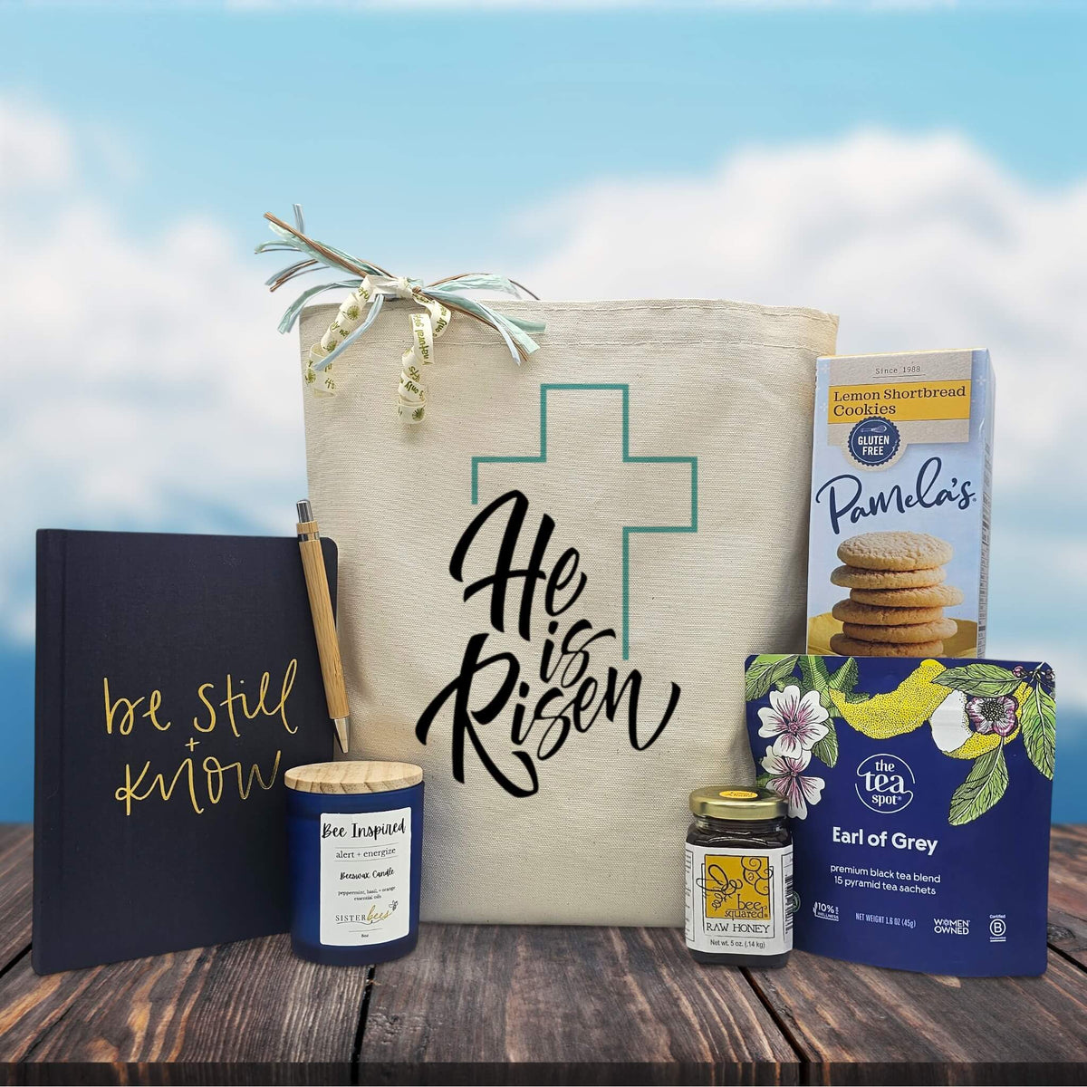 He is Risen Easter Gift Basket