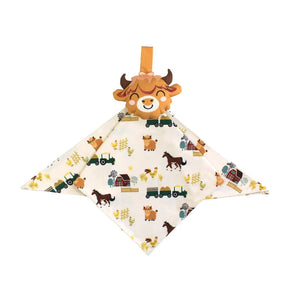 Emerson and Friends On the Farm Highland Cow Bamboo Lovey