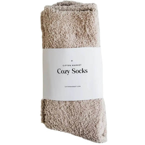 Giften Market Cozy Socks in Beige