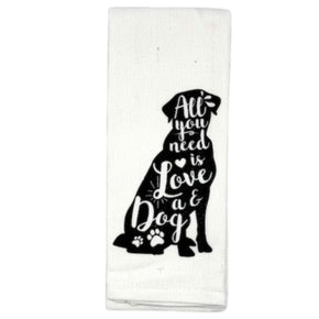 All You Need Is Love & A Dog Dish Towel
