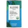 20 count box of organic peppermint tea bags