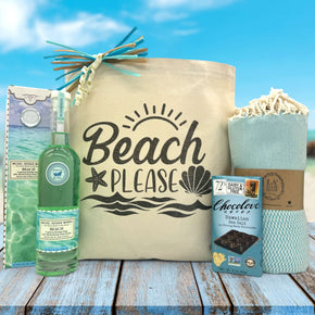 Beach Please Relaxation Gift basket