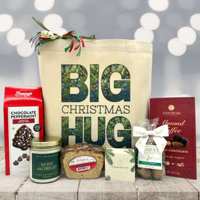 Big Christmas Hug Holiday Gift Basket: Pine Edition