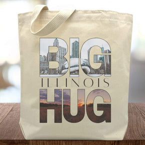 Create Your Own Big Illinois Hug Gift Tote