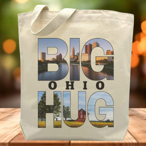 Create Your Own Big Ohio Hug Gift Tote