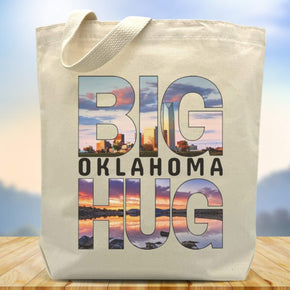 Create Your Own Big Oklahoma Hug Gift Tote