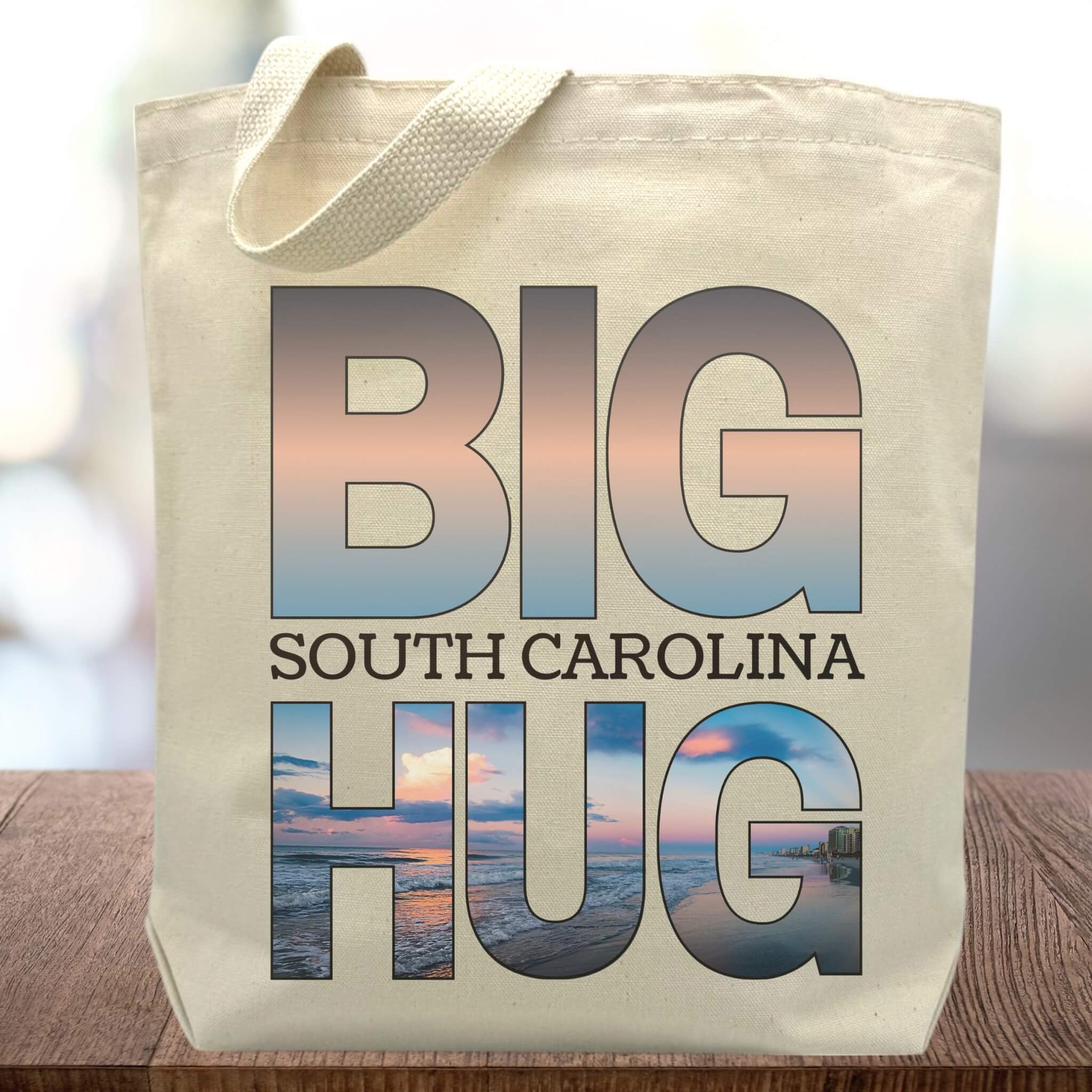 Create Your Own Big South Carolina Hug Gift Tote | It's Only Natural Gifts
