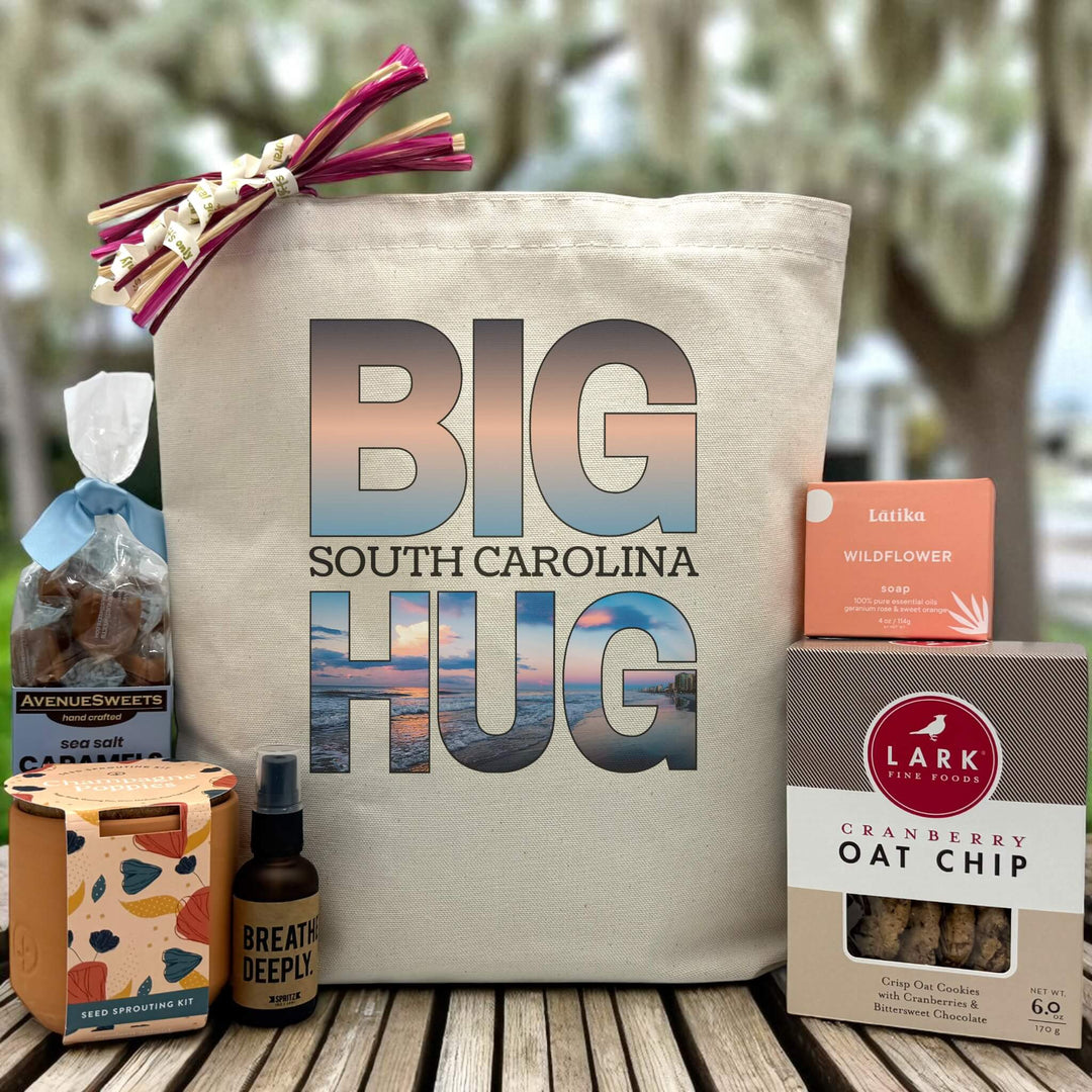 Big South Carolina Hug Gift Basket