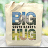 Big South Dakota Hug Gift Tote