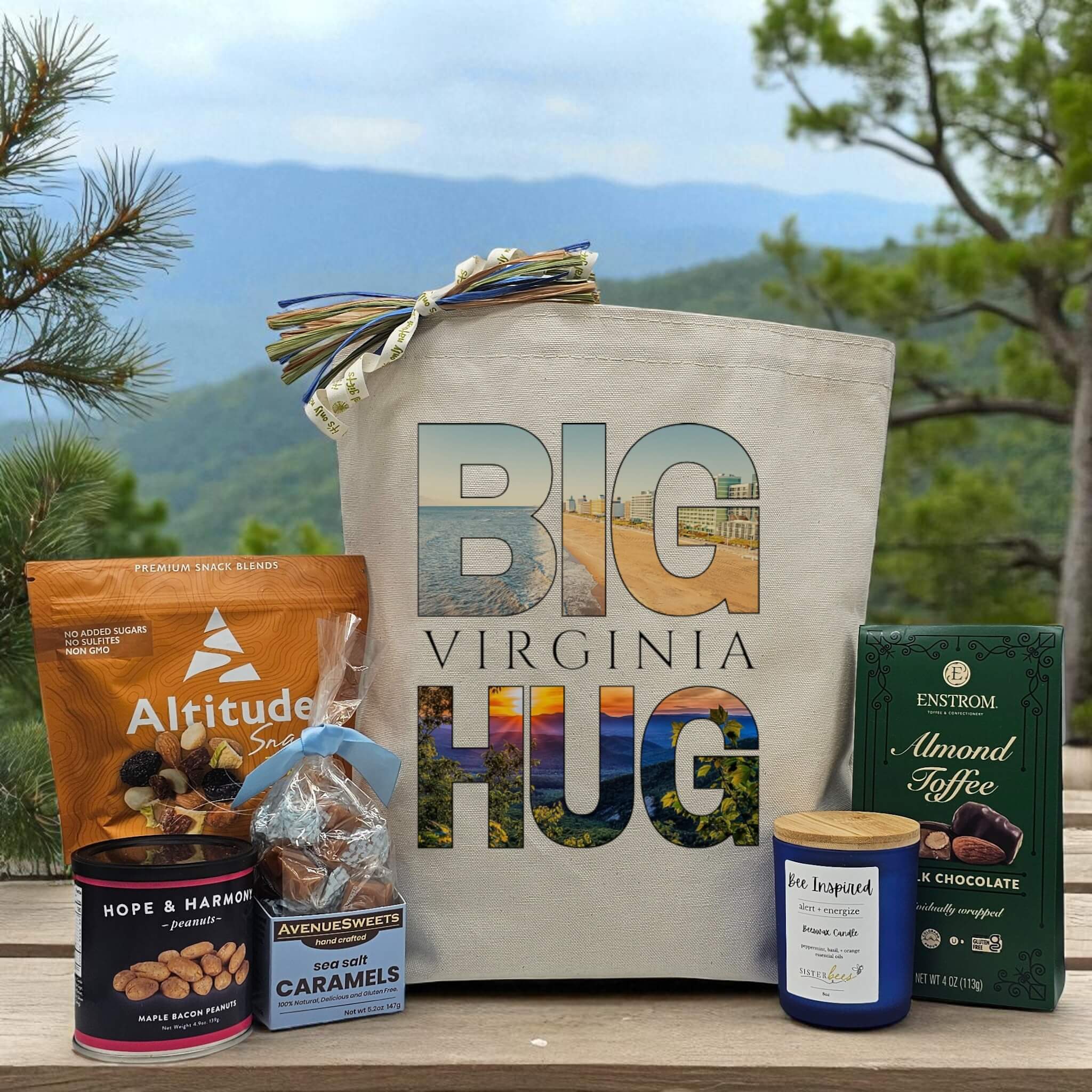 Big Virginia Hug Gift Basket
