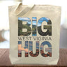 Big West Virginia Hug Gift Tote