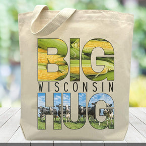 Create Your Own Big Wisconsin Hug Gift Tote