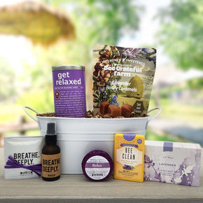 Breathe Deeply Spa Gift Basket