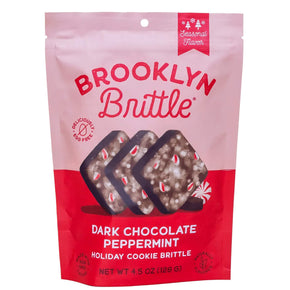 Brooklyn Brittle Dark Chocolate Peppermint Italian Cookie Brittle