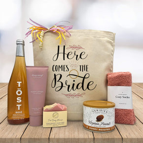 Here Comes the Bride Gift Basket