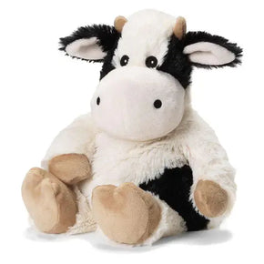 Warmies Large Black and White Cow