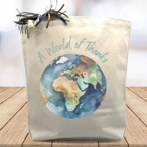 Create Your Own A World of Thanks Appreciation Gift Tote