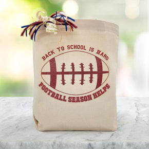 Create Your Own Back to School is Hard Football Season Helps Gift Tote