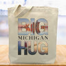 Big Michigan Hug Gift Tote