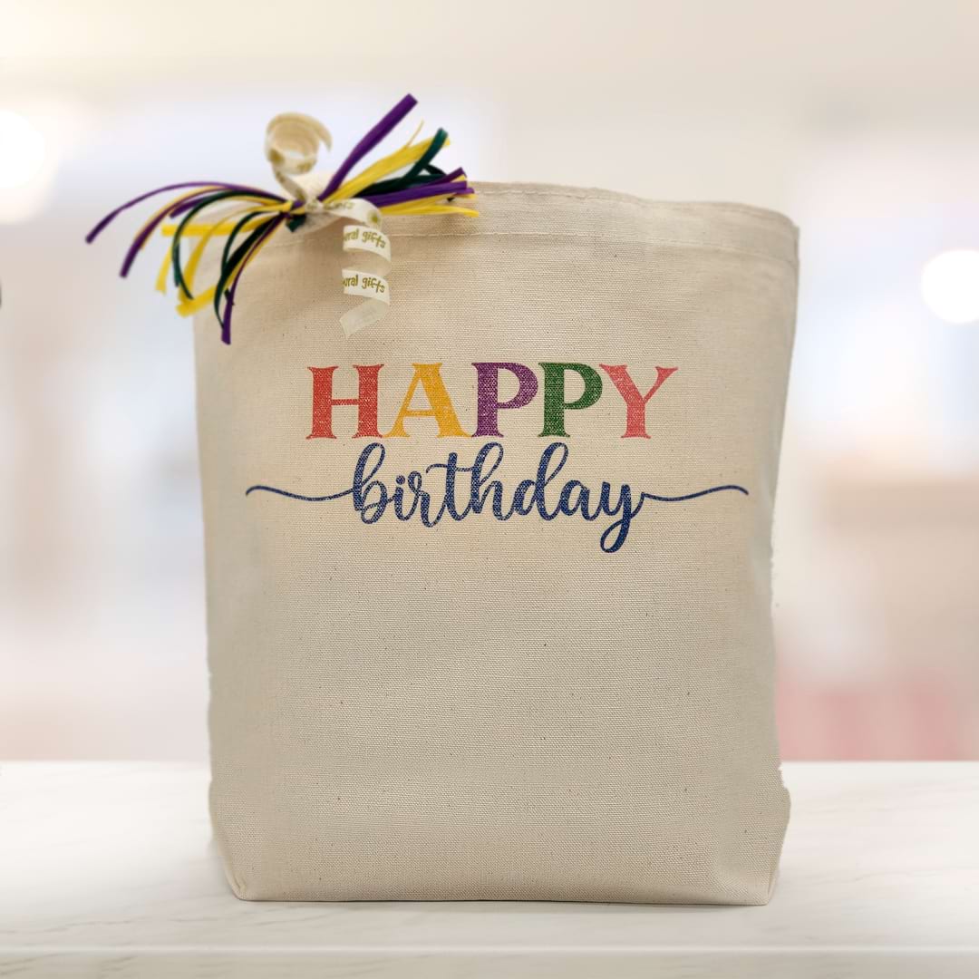 Birthday Delights Happy Birthday Gift Tote