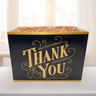 Black & Gold Thank You Gift Box