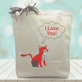 Cat Thought Bubble Gift Tote