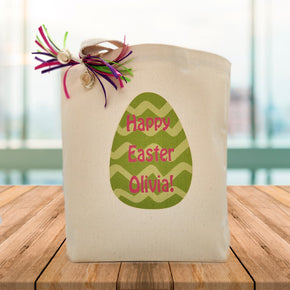Customized Easter Egg Gift Tote