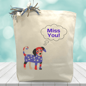 Create Your Own Custom Dog Thought Gift Tote