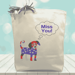 Dog Thought Bubble Gift Tote