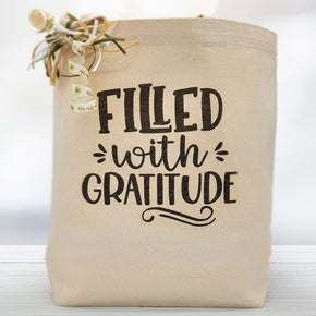 Filled with Gratitude Gift Tote