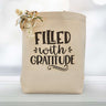 Filled with Gratitude Gift Tote