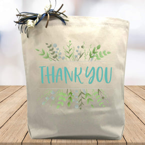 Create Your Own Eucalyptus Thank You Gift Tote