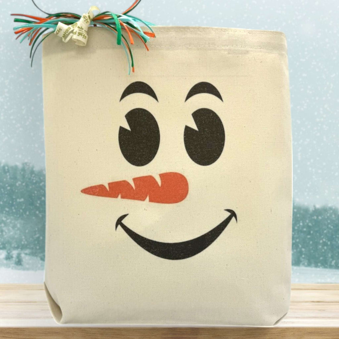 Frosty The Snowman Holiday Gift Tote