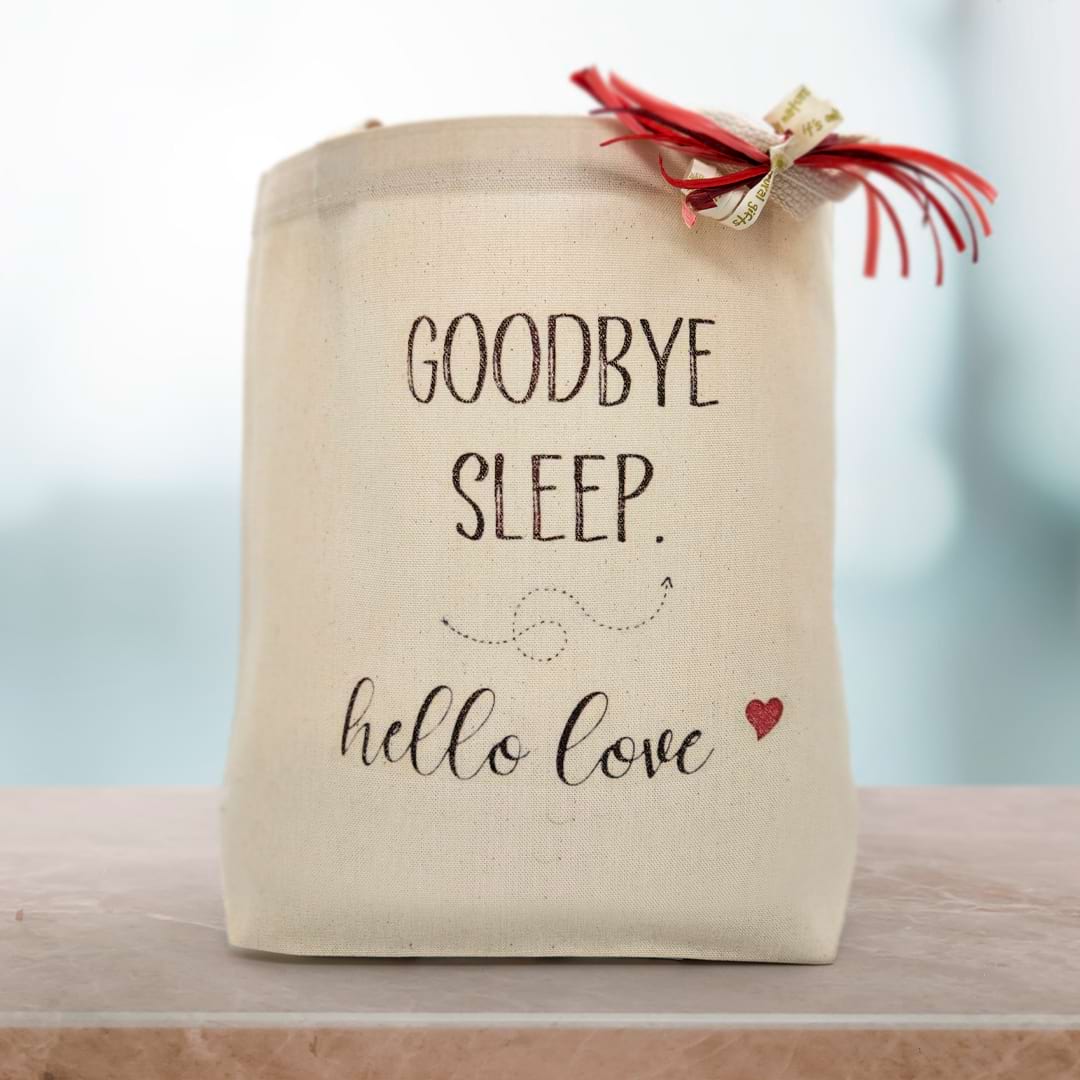 Goodbye Sleep Gift Tote