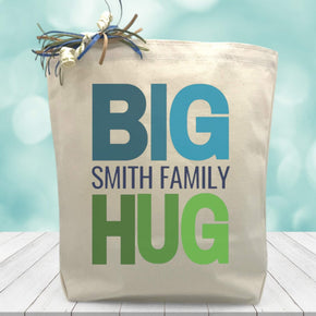 Big Custom Hug Gift Tote