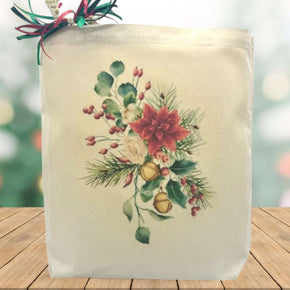 Holiday Bouquet Gift Tote
