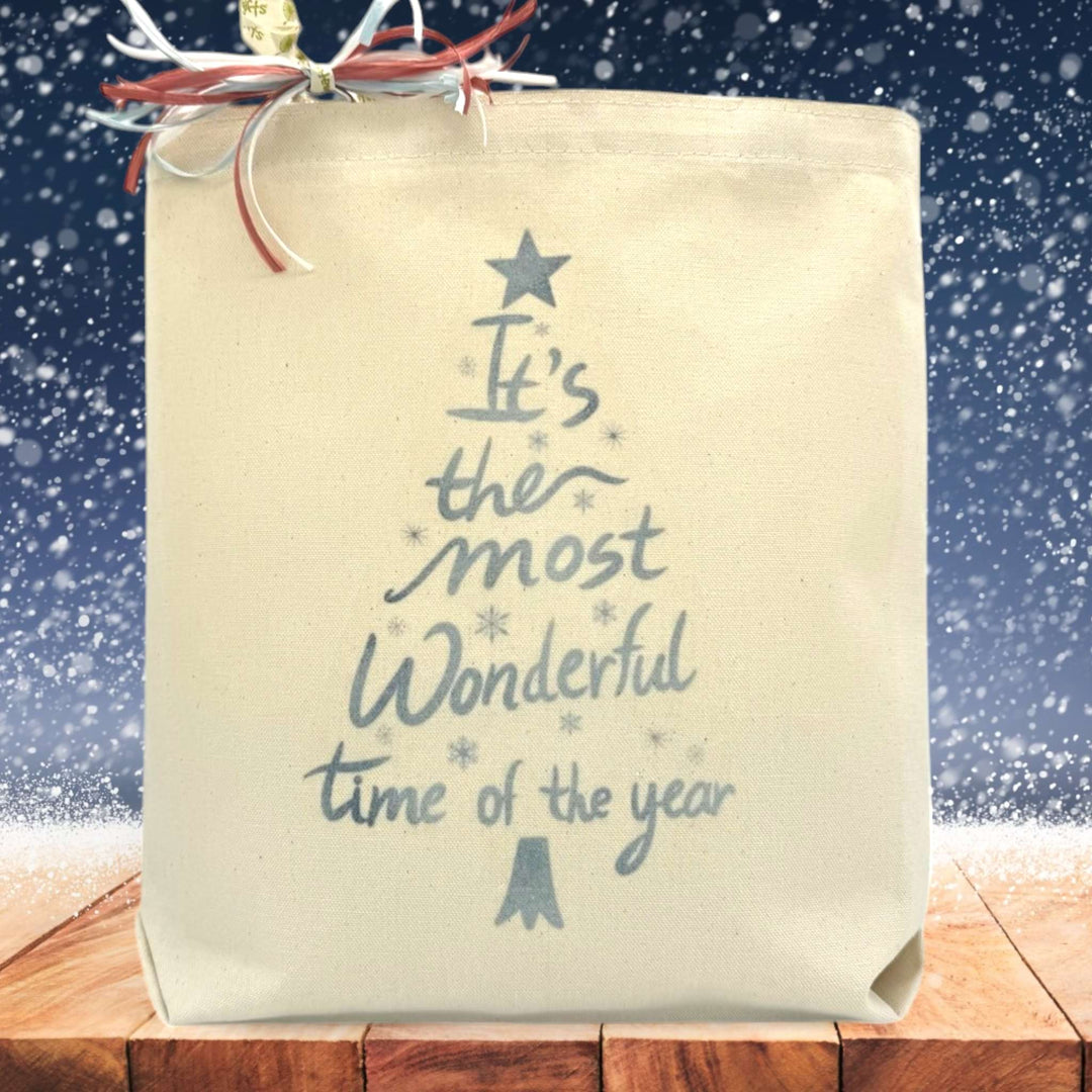 It's The Most Wonderful Time of the Year Holiday Gift Tote