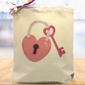 Key To My Heart Gift Tote