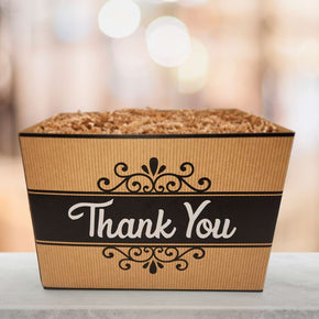 Create Your Own Kraft Thank You Gift Box