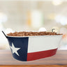 Texas Flag Tin Tub Gift Basket