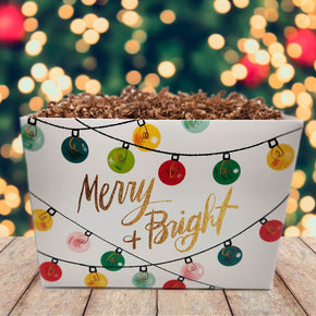 Create Your Own Merry & Bright Gift Box